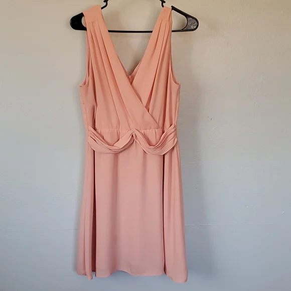 Peach summer dress - Picture 1 of 4
